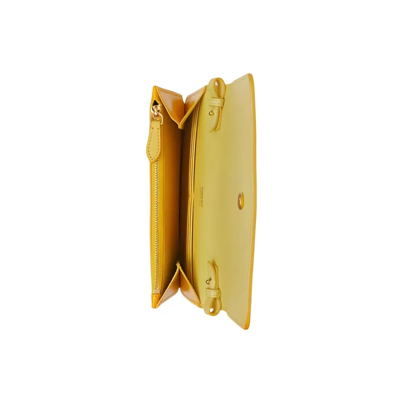 Burberry Calfskin Small Square Bag Shoulder Bag Crossbody Bag Mini Women's Yellow-3