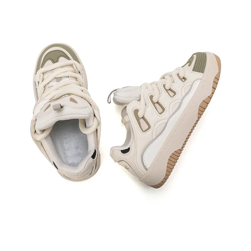 OHJC Slip-Resistant Cushioning Wear-Resistant Lightweight Breathable Low-Top Skateboard Shoes Unisex-27