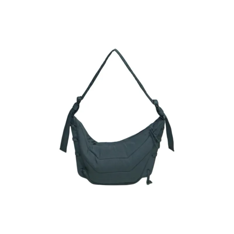 Lemaire Nylon Portable Crossbody Bag, Shoulder Bag Trumpets Women's Asphalt-3
