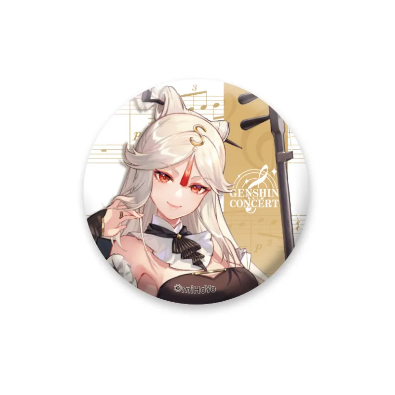 GenShin Venti Barbara Qiqi Cola Diluc Beiying Qingkong Kaya Xiangpi Symphony Into Dream Collection Character Badges-1