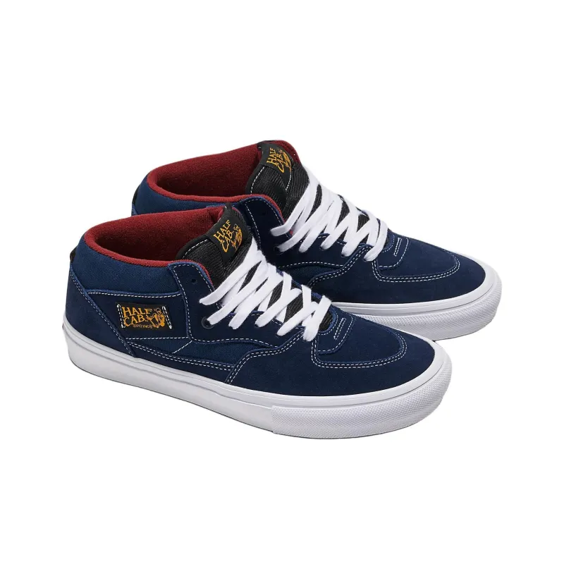 Half Cab Skate Vans 'Navy Burgundy'-2
