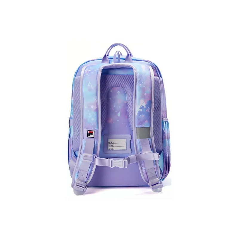 FILA Nylon Backpack Medium Size Unisex Luo Lan Purple-2