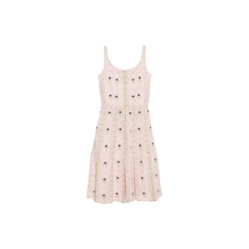 Giambattista Vall Embroidered Silk Mini Dress-1