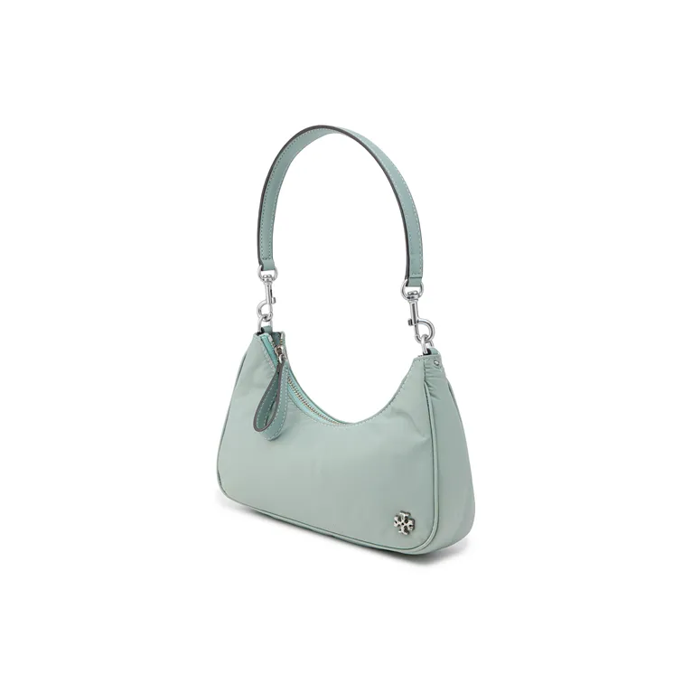 TORY BURCH Fabric Shoulder Bag Trumpets Women's Porcelain Blue-3