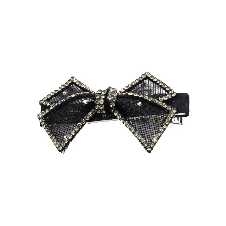 Capuel Gauze Artificial Crystal Hair Clips Women's-0