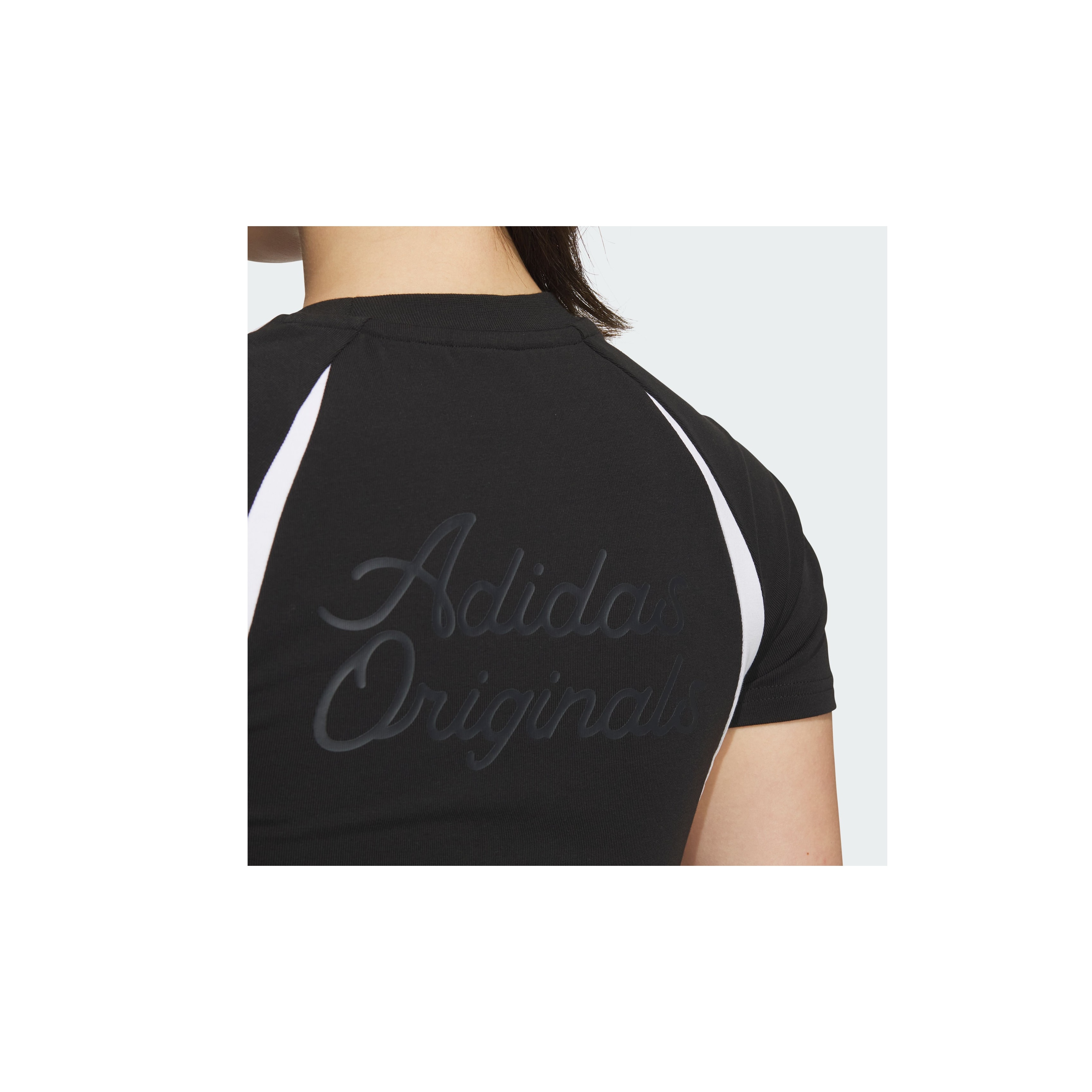 Adidas Originals Short-Sleeved Dresses Women's Black L - POIZON