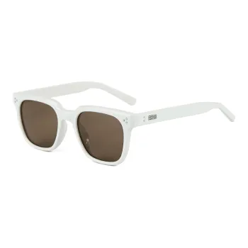 PRETTYALLUSION Plate Frame TR90 Oval Sunglasses Unisex