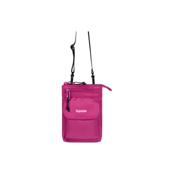 Supreme FW19 Nylon Crossbody Bag, Shoulder Bag Regular Unisex Rose Red