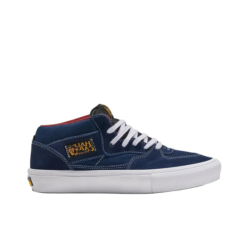 Half Cab Skate Vans 'Navy Burgundy'-1