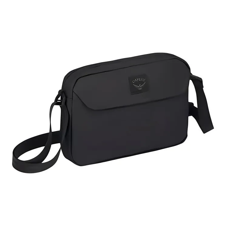 OSPREY Recycled Polyester Blended Nylon Crossbody Bag Shoulder Bag Regular Unisex Black-1
