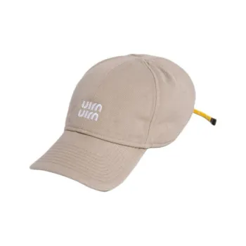 MIU MIU   Baseball Caps Unisex Beige
