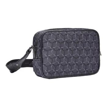 LI NING 1990 Polyester Small Square Camera Bag Shoulder Bag Crossbody Bag Regular Unisex Black