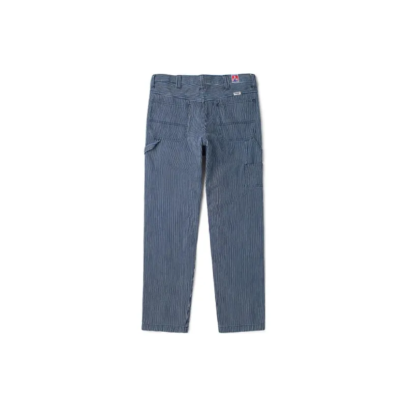 WRANGLER Casual Pants Men's Blue White Stripes-1