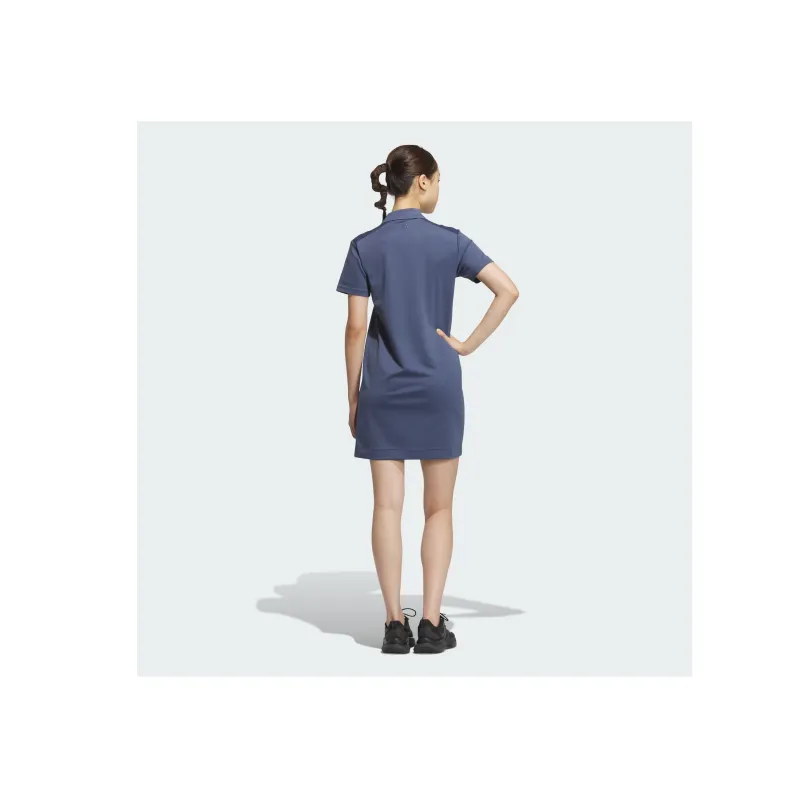 Adidas SS24 Short Sleeved Dresses Women's Ink Blue-5