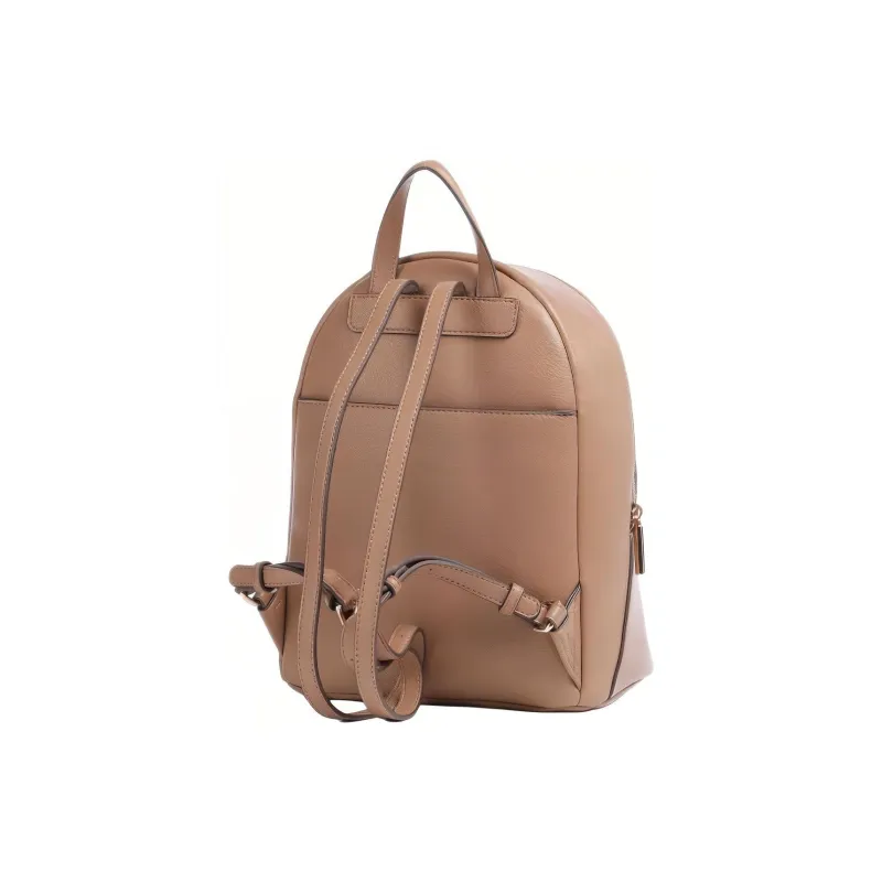 LIU·JO Leather Backpack Regular Women's Milk Tea-1