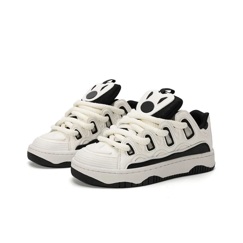 OHJC Slip-Resistant Cushioning Wear-Resistant Lightweight Breathable Low-Top Skateboard Shoes Unisex-16