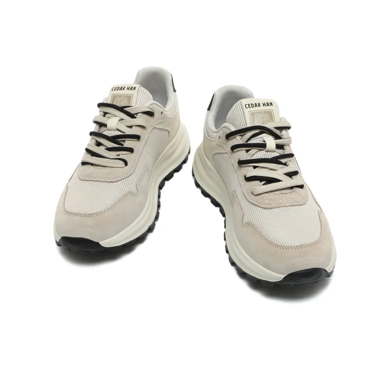 CEDAR HAN Anti-Slip And Wear-Resistant Lightweight Low-Top Casual Shoes Unisex Olive Green-11