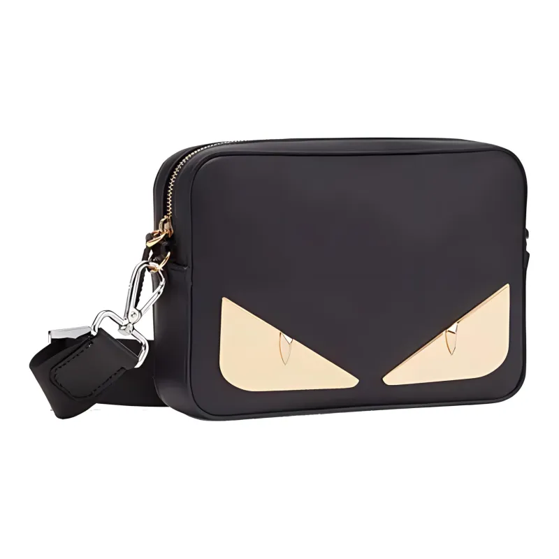 FENDI Calfskin Crossbody Bag, Shoulder Bag Men's-1