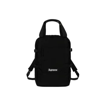 Supreme Canvas Backpack Regular Unisex Black