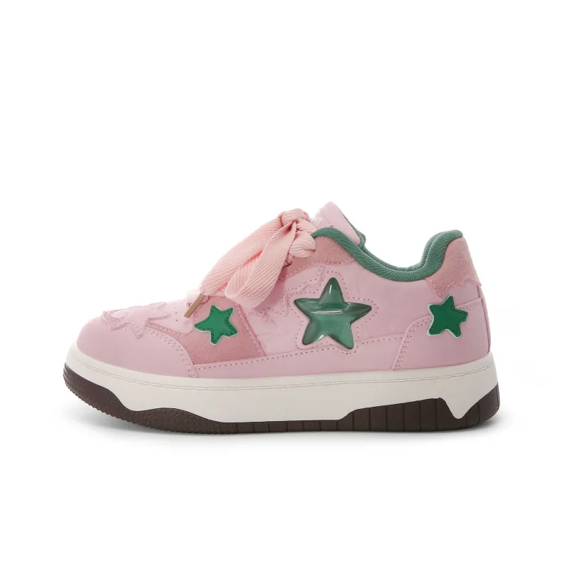 Lovely You Wear-resistant And Lightweight Low-Top Skateboard Shoes Women's-10