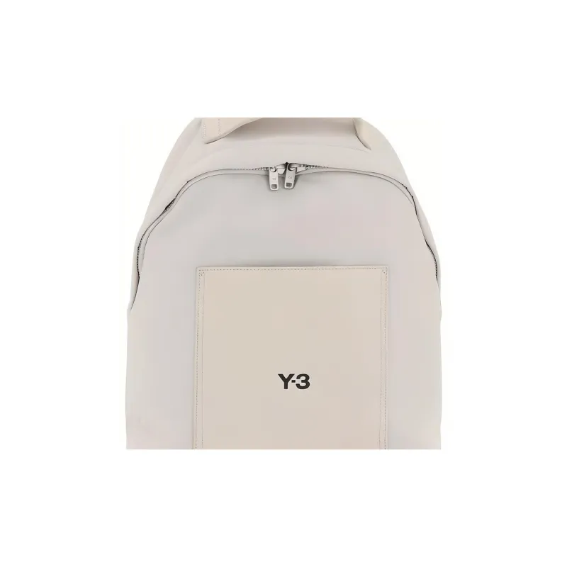 Y-3 Lux Logo-print Backpack-3
