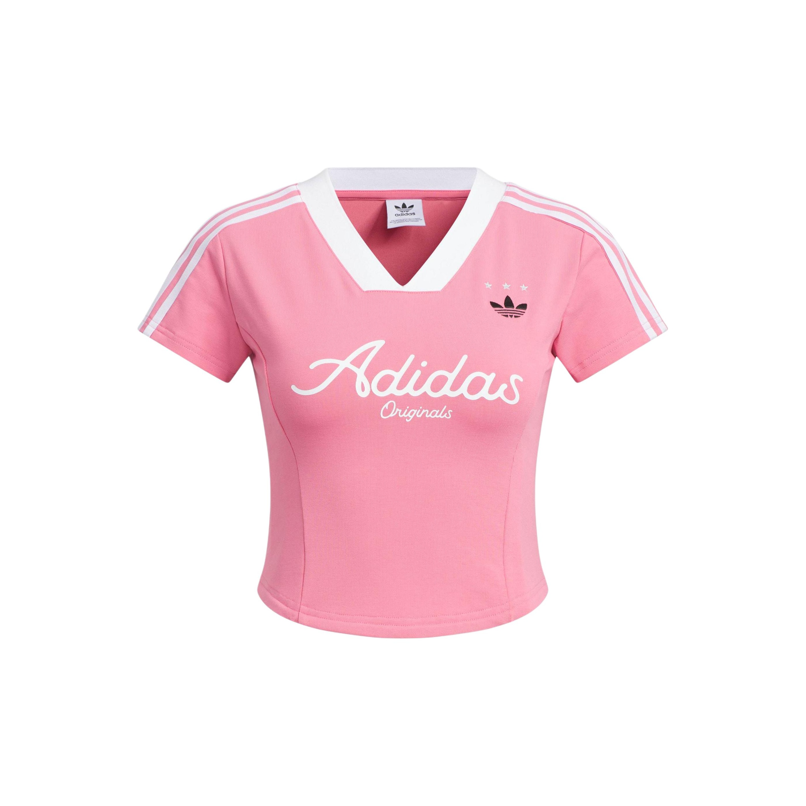 Light pink adidas shops shirt womens