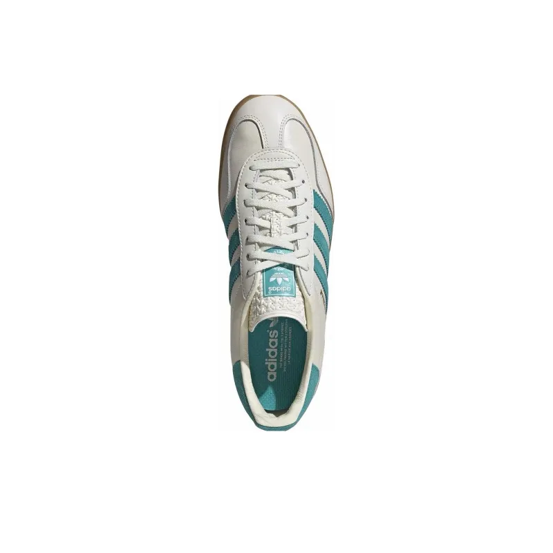 Adidas Gazelle Indoor Turqoise Chalk White-4