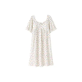 MADALLO Nightgown Set Women's White