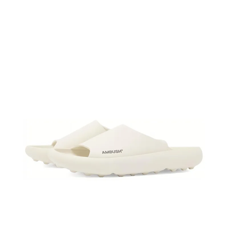 AMBUSH Logo Detailed Open Toe Sliders-1