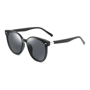 PRETTYALLUSION Round Sunglasses Unisex