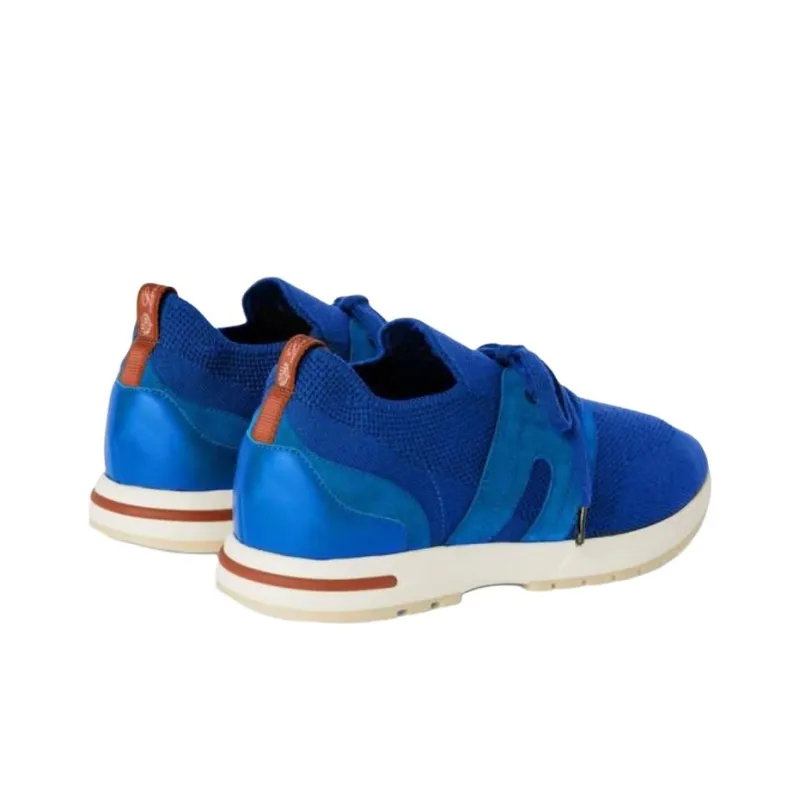Loro Piana Flexy Walk Low Top Casual Shoes Women's Light Blue-3