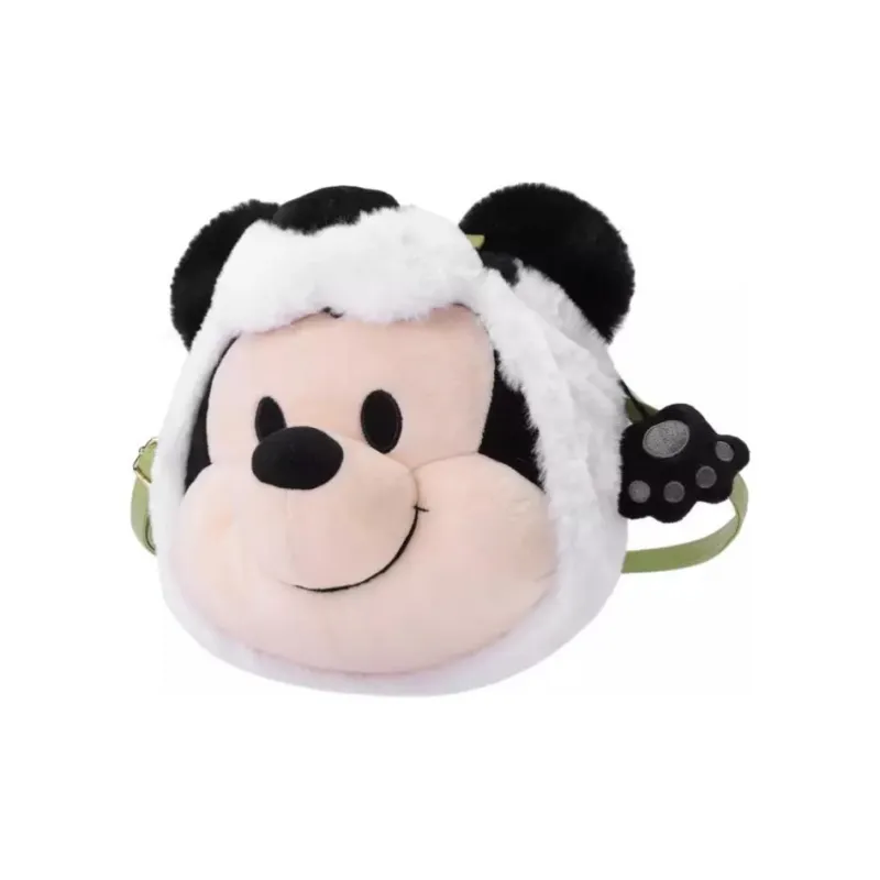 Disney Polyester Shoulder Bag Crossbody Bag Regular Unisex Black & White-2