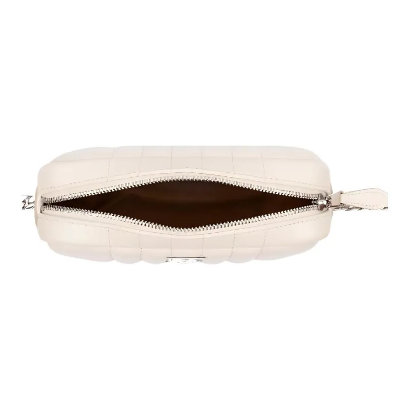 Burberry Lola Lola Bag Leather Camera Bag Shoulder Bag Crossbody Bag Small Size Women's White-2