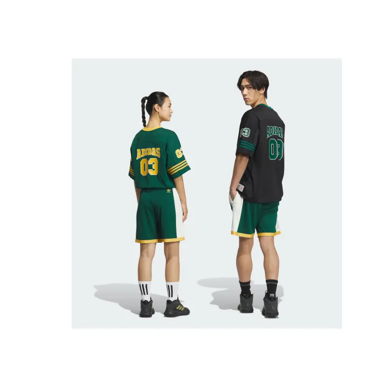 Adidas SS24 Basketball Shorts Unisex Forest Green-6