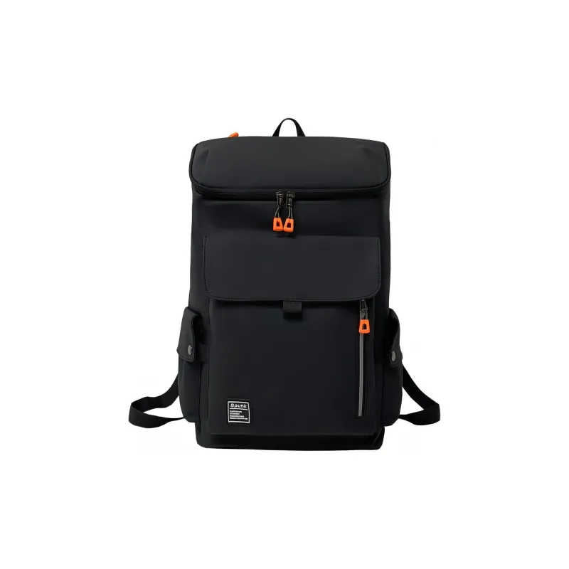 Barang Bear Oxford Backpack Regular Unisex Black Gray White-2