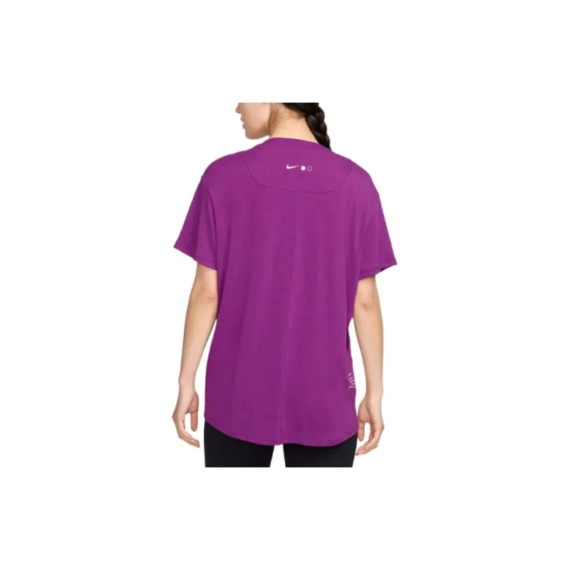 Nike T Shirts Women's Purple-1