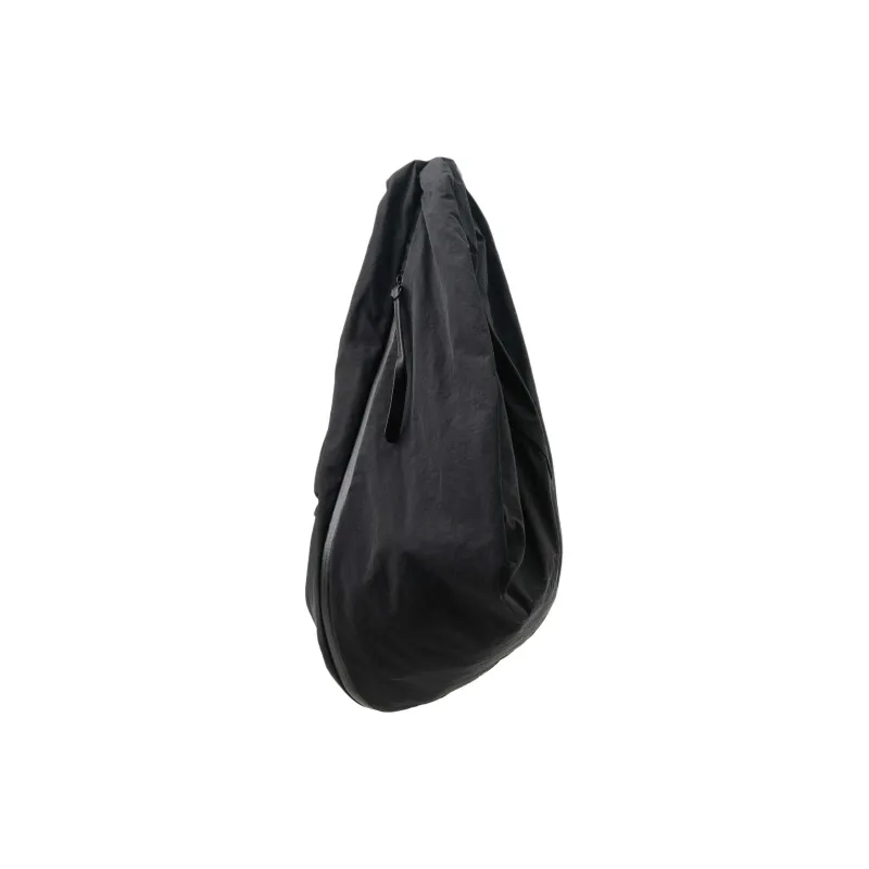 Yohji Yamamoto Cote & Ciel AOOS Collaboration Nylon Shoulder Bag Unisex Black-3