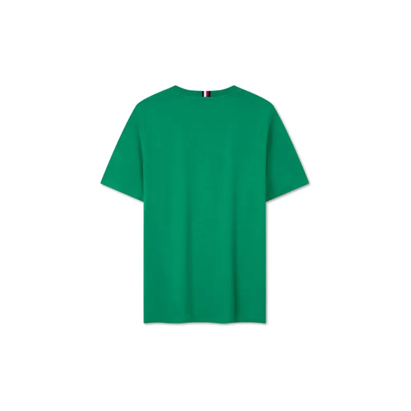 Tommy Hilfiger Th Monogram embroidered T shirt-22