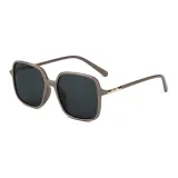 Solid Coffee Gray Lens
