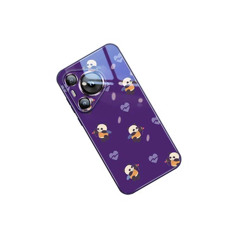 Sen Dog Glass Material Cute Advanced Sensing Phone Cases Compatible With HUAWEI Pura70/70Pro/70Pro+/70ULTRA-4