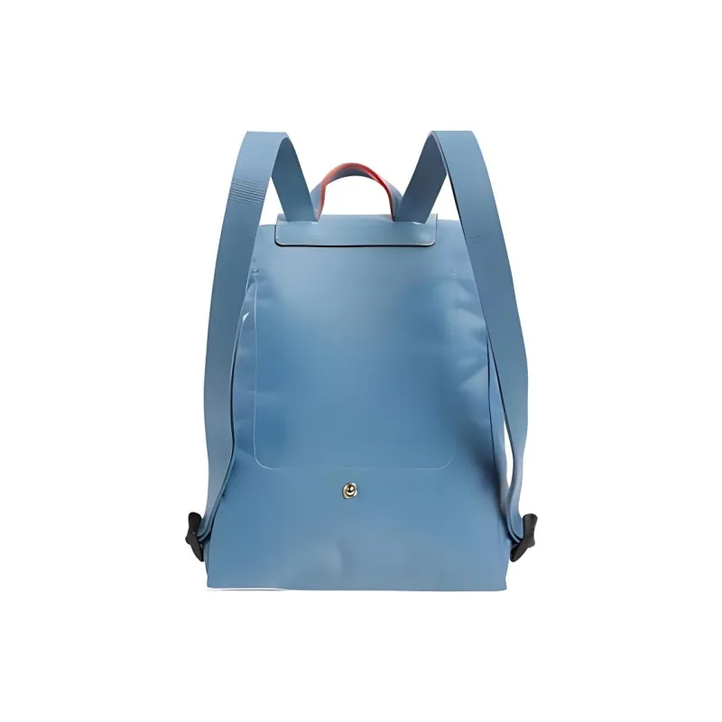 LONGCHAMP Le Pliage Nylon Backpack Large Size Women's Sky Blue-4