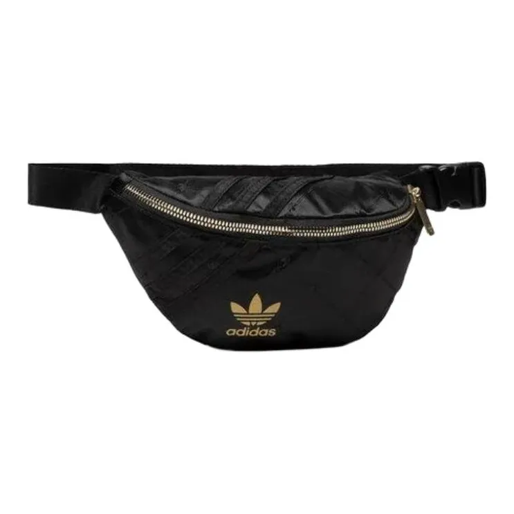 Adidas Originals Polyurethane Crossbody Bag, Shoulder Bag, Fanny Pack Regular Women's Black-1