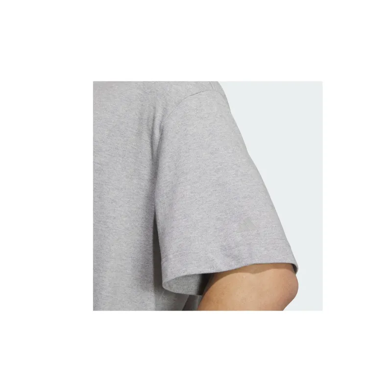 Adidas T Shirt Men's Medium Heather Gray-7