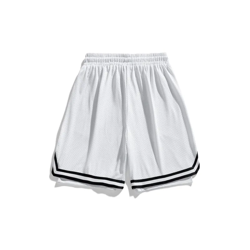 AMBER LIGHT Sports Shorts Unisex Black-3