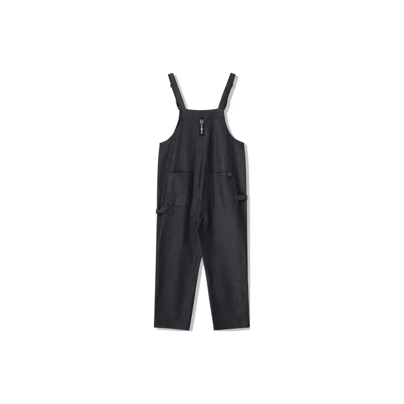 Lifework Overalls Women's Charcoal Gray-1