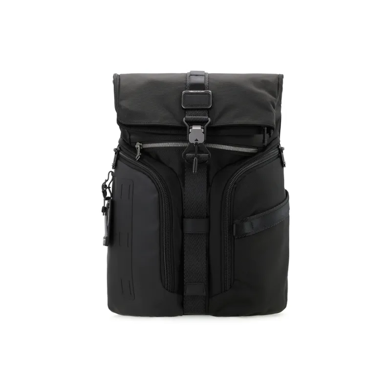 TUMI Alpha Bravo Polyamide Backpack Regular Men's Black-1