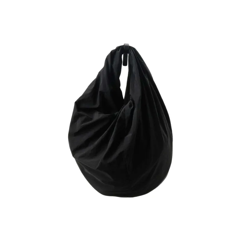 Yohji Yamamoto Cote & Ciel AOOS Collaboration Nylon Shoulder Bag Unisex Black-2