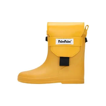 PabePabe PVC Cell Phone Pouch Mini Women's Yellow