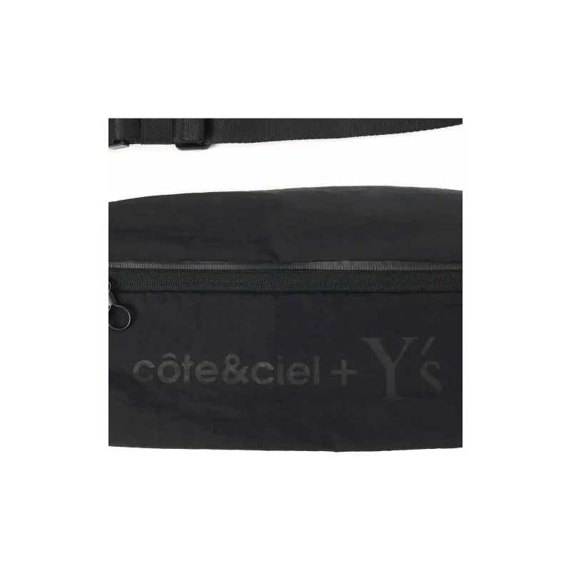 Yohji Yamamoto × Cote & Cie ADDA Collaboration Nylon Fanny Pack Unisex Black-7