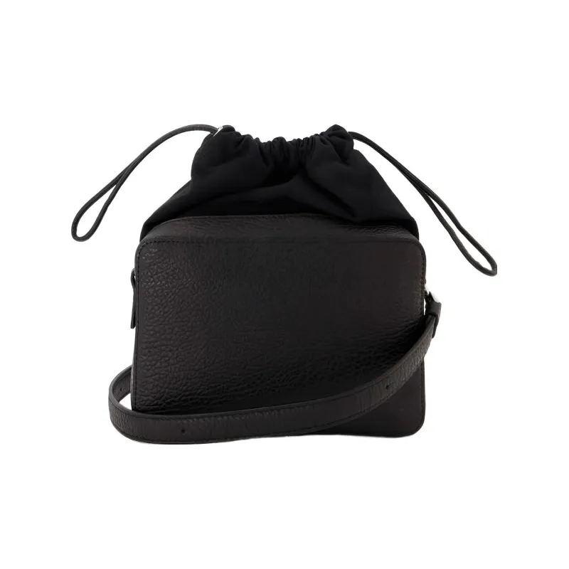 Maison Margiela Calfskin Crossbody Bag, Shoulder Bag Women's Black-2
